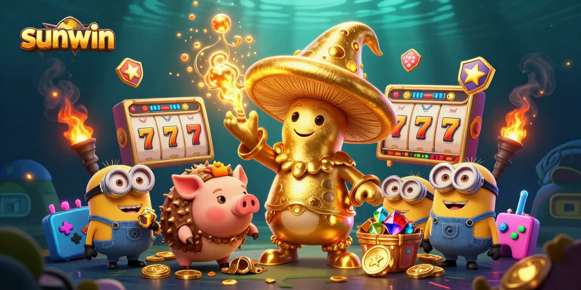 Engage with sunwin's thrilling gaming adventure, featuring vibrant 3D characters and interactive elements.