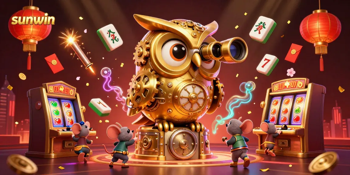 Engage with sunwin's exciting casino atmosphere filled with iconic slot and game elements.