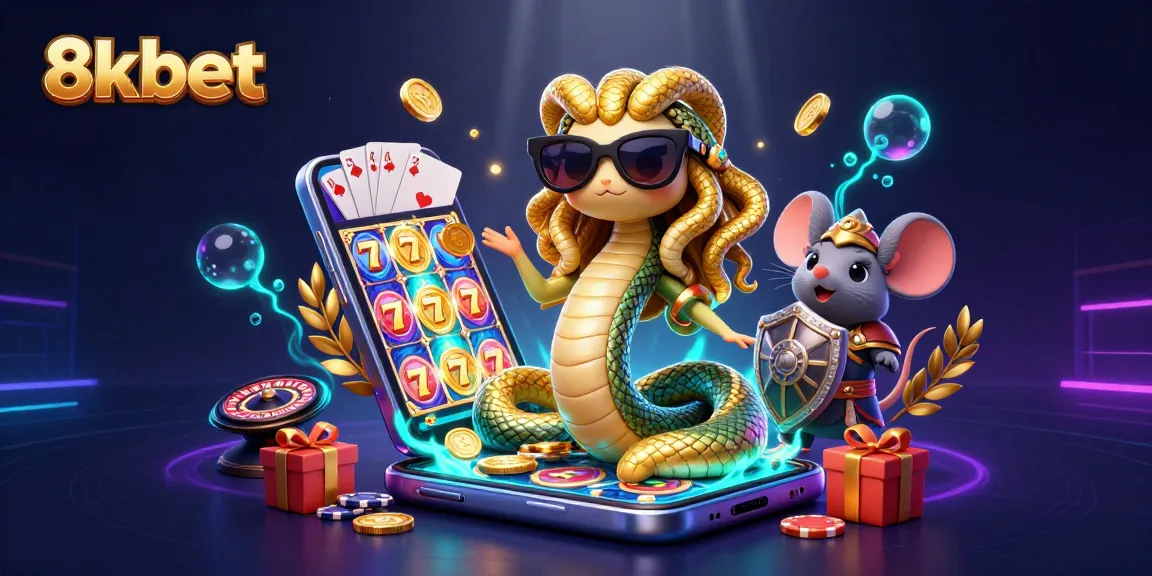 Experience thrilling gameplay at 8xbet with exciting slot games, golden coins, and lively characters.
