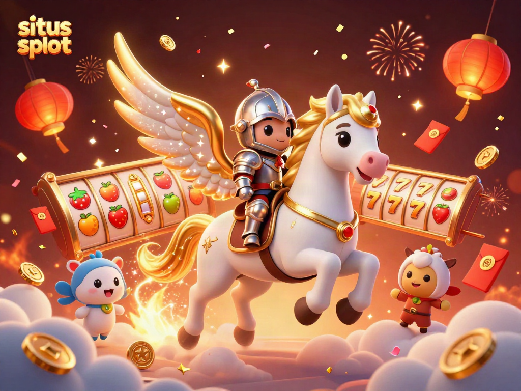 Experience the thrill with situs slot showcasing dynamic slot reels and magical characters.