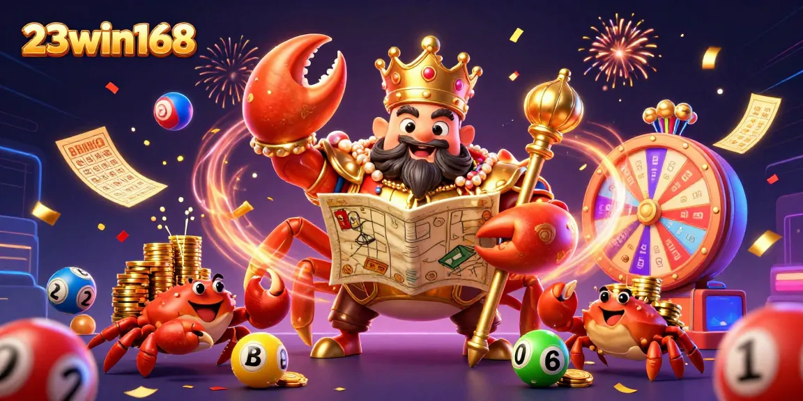 Engage with 23win168 and enjoy thrilling lottery games amidst a vibrant 3D casino world.