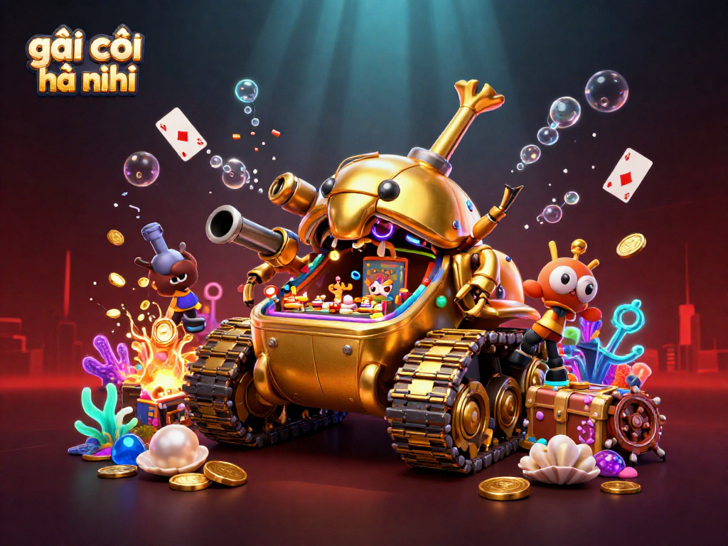 Experience the excitement of gái gọi hà nội with dynamic casino-themed underwater elements and vibrant visuals.
