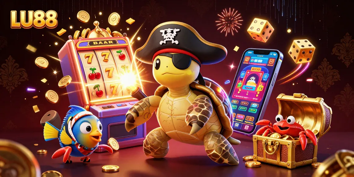 LU88 offers a thrilling gambling experience with exciting characters and jackpot elements.